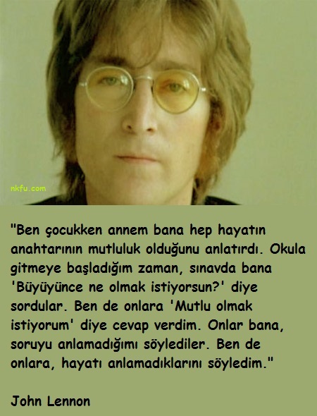 John Lennon Sözleri