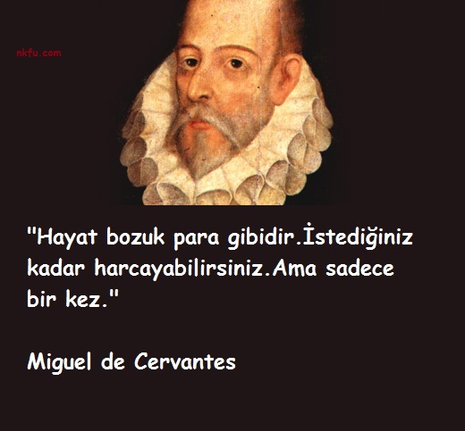 Miguel de Cervantes Sözleri