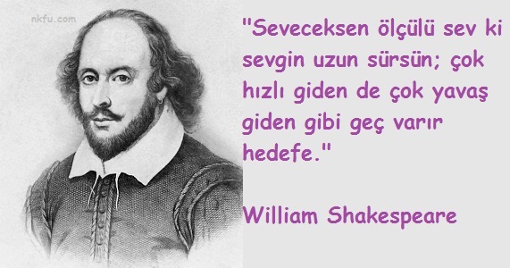  William Shakespeare Sözleri