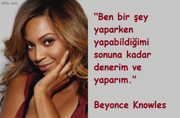 Beyonce Knowles Sözleri