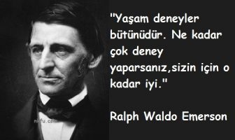 Ralph Waldo Emerson Sözleri
