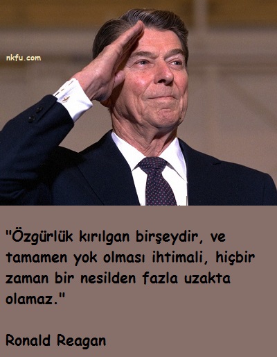  Ronald Reagan Sözleri