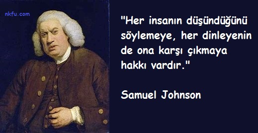 Samuel Johnson Sözleri