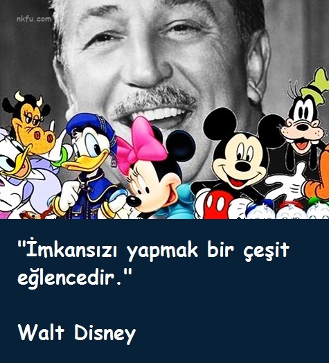 Walt Disney Sözleri