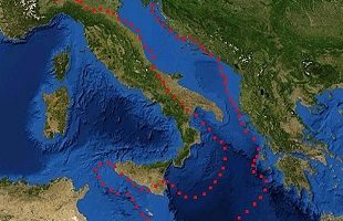 Adriyatik Deniz Coğrafi Haritası