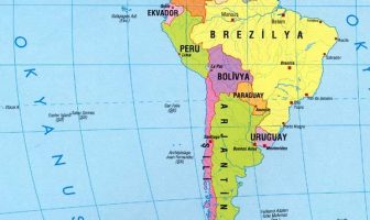 Güney Amerika Siyasi Harita