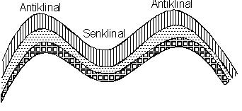 senklinal antiklinal