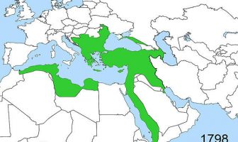 18. Yüzyıl Sonlarında Osmanlı İmparatorluğunun Sınırları