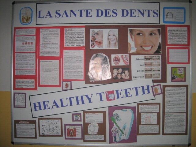 Ağız ve Diş Sağlığı Haftası Pano Çalışmaları