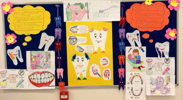 Ağız ve Diş Sağlığı Haftası Pano Çalışmaları