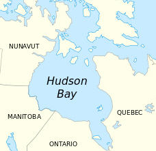 Hudson Körfezi Haritası