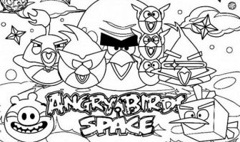 Angry Birds Boyama Sayfaları