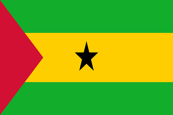Sao Tome ve Principe bayrağı