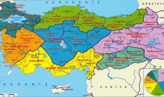 Türkiye'nin Coğrafi Haritası