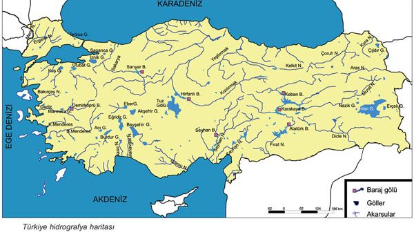 Türkiye suları harita