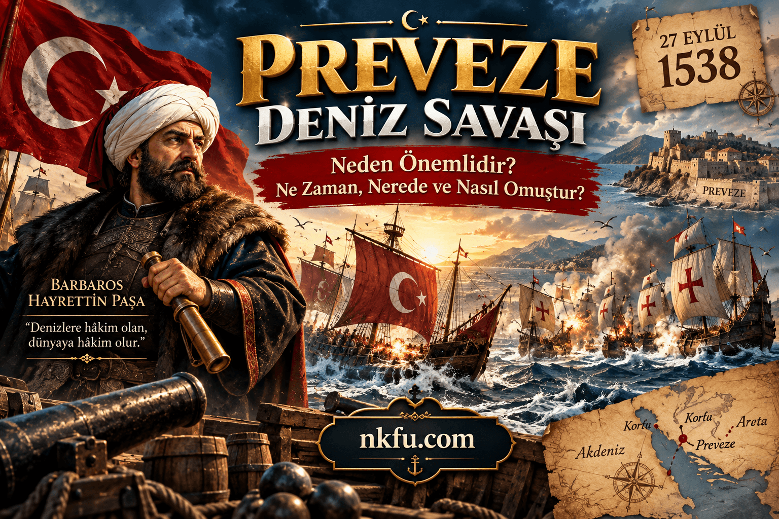 Preveze Deniz Savaşı Neden Önemlidir? Ne Zaman, Nerede ve Nasıl Olmuştur?