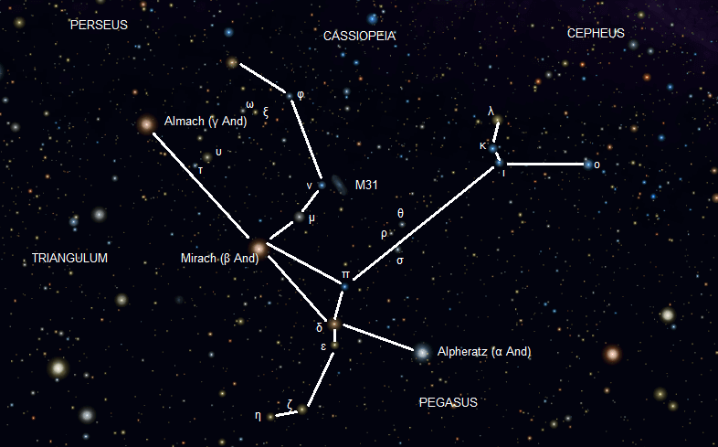 Andromeda Takımyıldızı