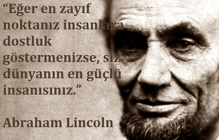 Abraham Lincoln Sözleri