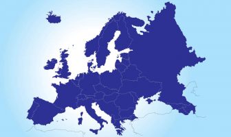 Avrupa Haritası - Vektör