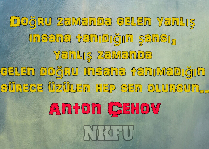 Anton Çehov Sözleri