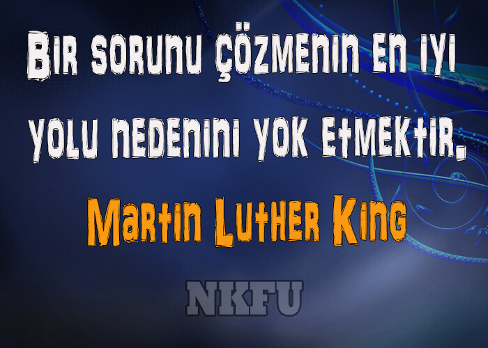 Martin Luther King Jr. Sözleri