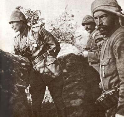 Mustafa Kemal Paşa Çanakkale Cephesinde