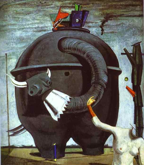 Max Ernst, The Elephant Celebes (1921), Tate, Londra