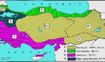 Türkiye iklim haritası