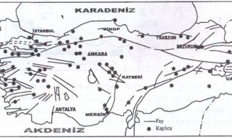 Türkiye kaplıca Haritası