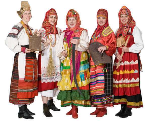 rusya milli kıyafet