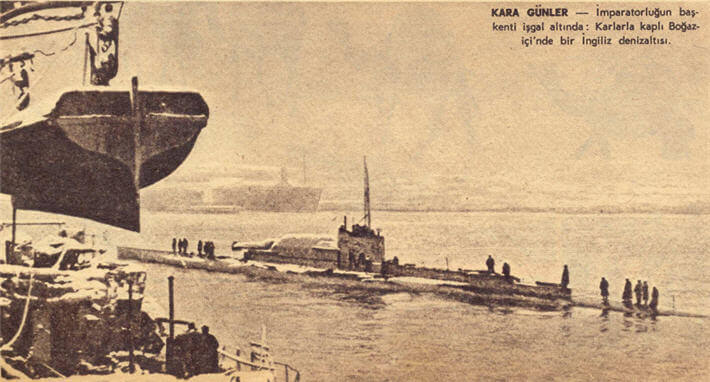 KARA GÜNLER : İmparatorluğun başkenti işgal altında. Karlarla kaplı Boğaziçi'nde bir İngiliz denizaltısı