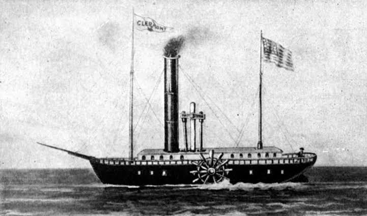 ilk buharlı gemi