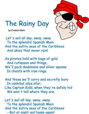 Rainy Day Poem for Kids