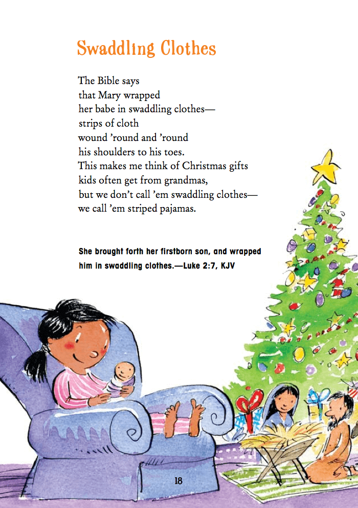 Swaddling Poem for Kids Clothes