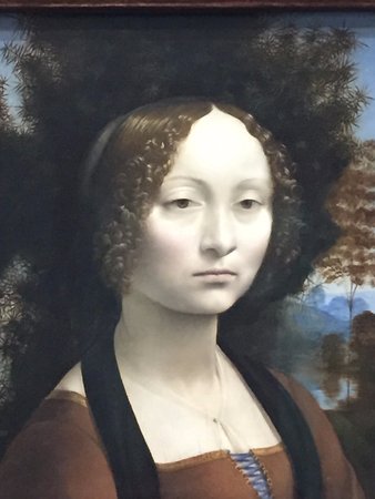 Leonardo da Vinci - Ginevra de Benci