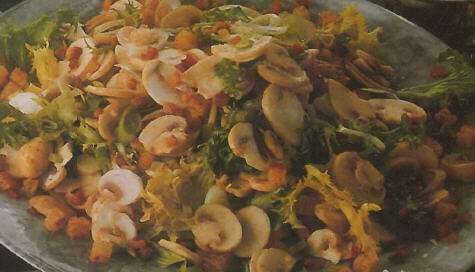 Hardal Soslu Mantar Salatası Nasıl Yapılır?