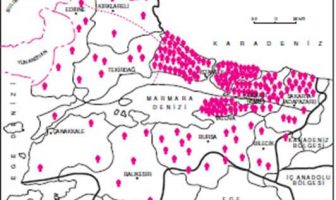 Marmara Bölgesi Nüfus Haritası