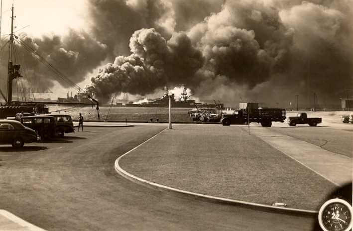 Pearl Harbor Saldırı Anı Fotoğrafları