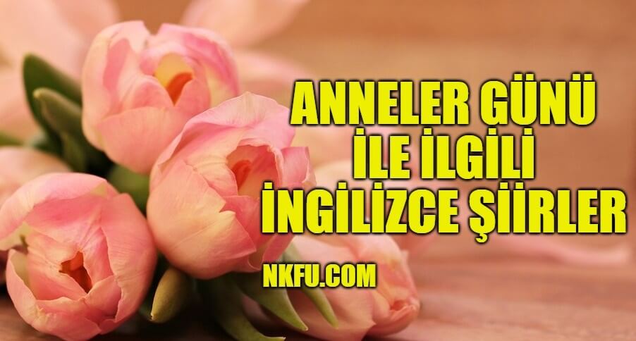 Anneler günü ingilizce şiirler