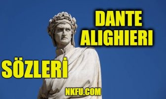 Dante Alighieri Sözleri