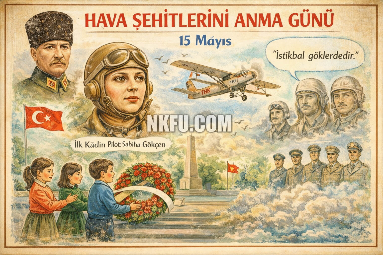 15 Mayıs Hava Şehitlerini Anma Günü