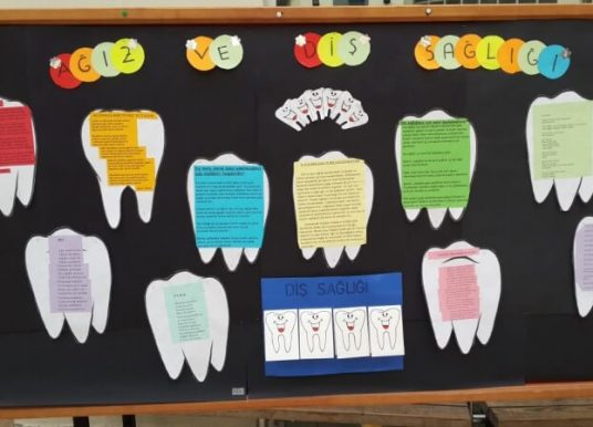 Ağız ve Diş Sağlığı Haftası Pano Çalışmaları Örnekleri – Etkinlikleri