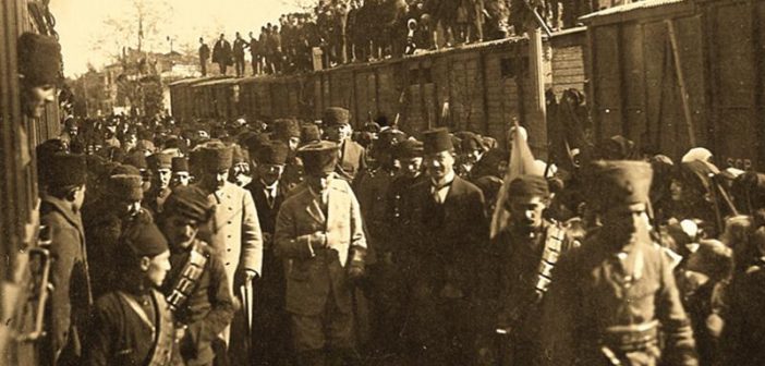 Atatürk Samsun'a çıkışı