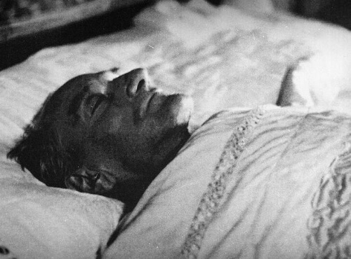 Atatürk öldükten sonra çekilmiş fotoğrafı