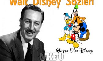 Walt Disney Sözleri
