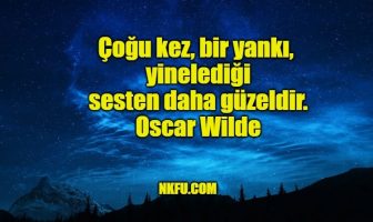 Oscar Wilde Sözleri
