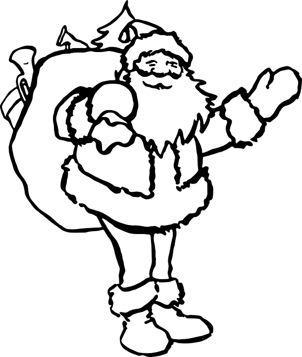 Noel Baba Boyama Sayfaları