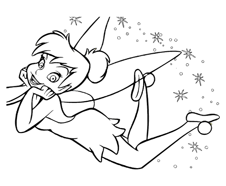 Tinker Bell Boyama Sayfaları