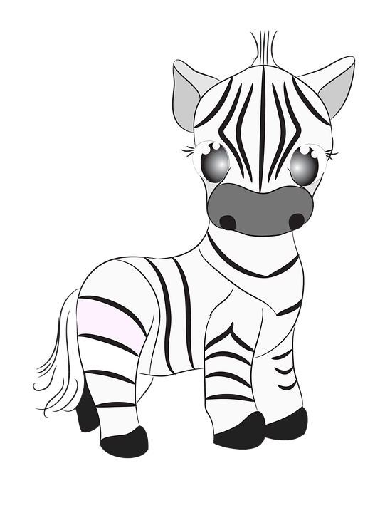 Zebra Boyama Sayfaları