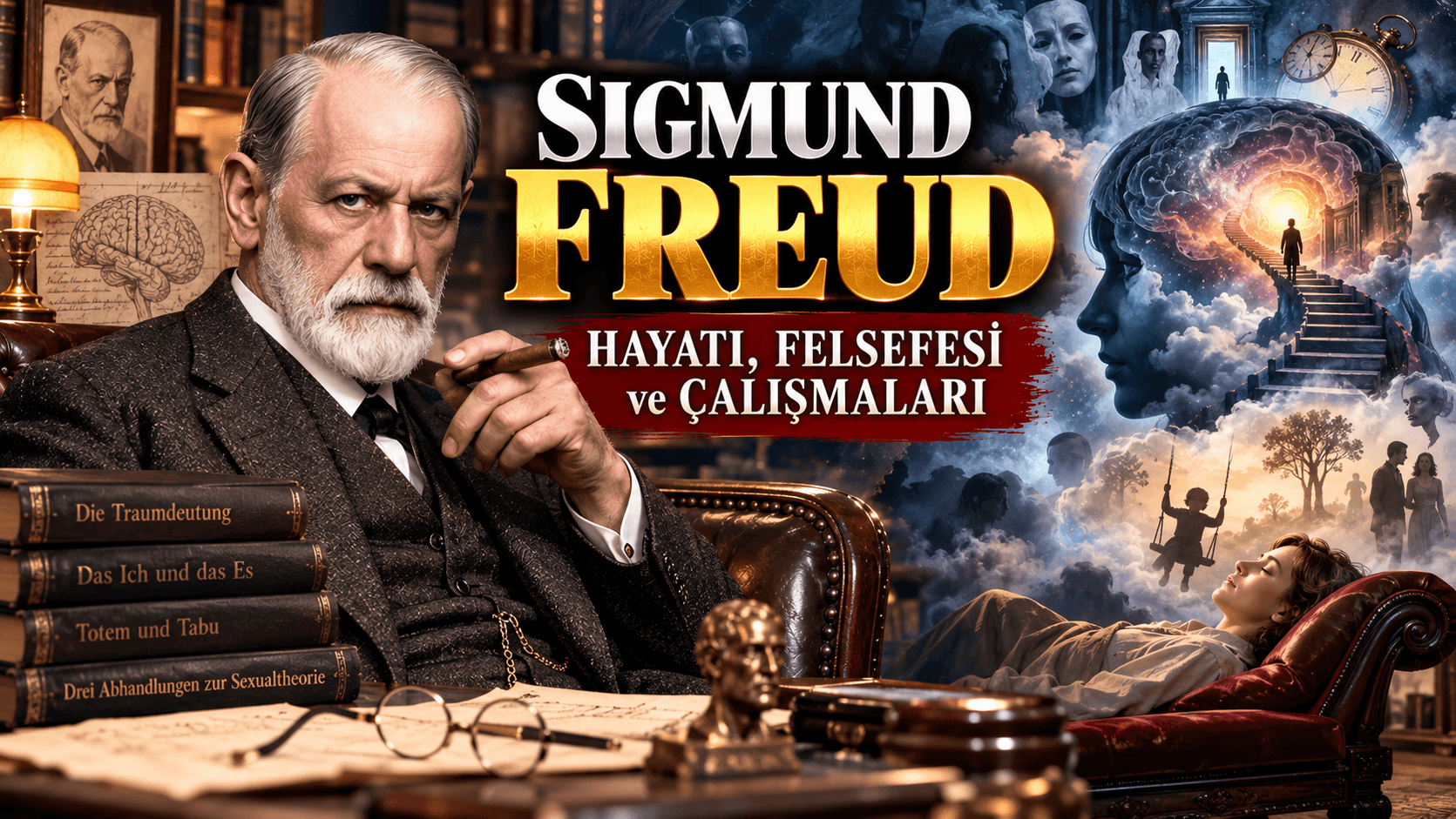 Sigmund Freud Kimdir? Hayatı, Psikanaliz Kuramı, Bilinçaltı ve Rüyalar